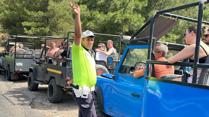 Marmaris'te Jeep safari turlarına sıkı denetim