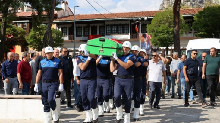 Muğla Büyükşehir Zabıta Daire Başkanı Gülen son yolculuğuna uğurlandı